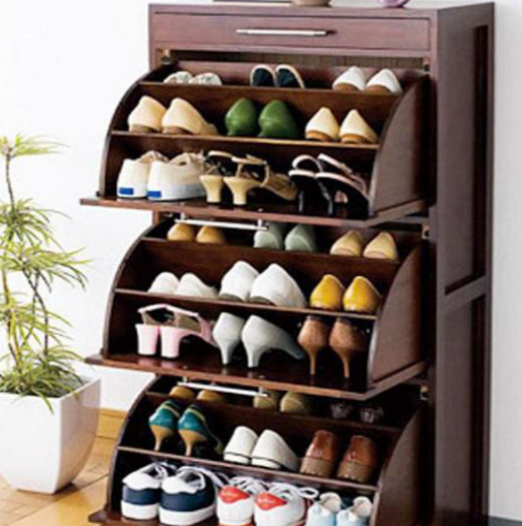 鞋柜內部結構裝修效果圖，不再煩惱鞋子的收納問題！